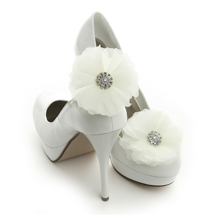 Wedding Accessories - Crystal Bridal Shoe Clips