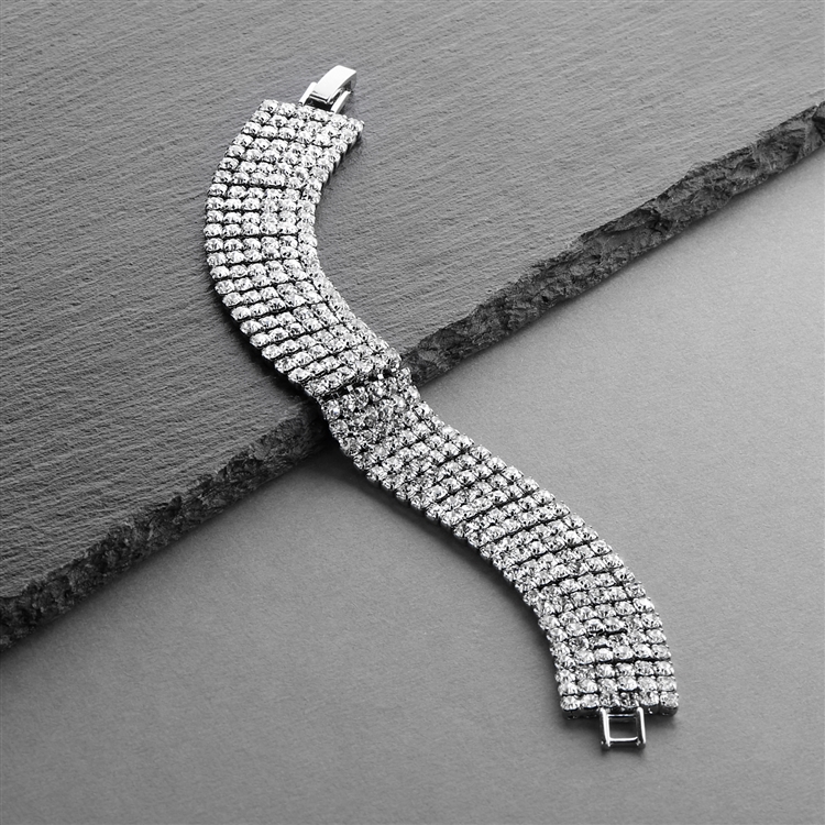 Two Row Lab Diamond Tennis Bracelet – With Clarity